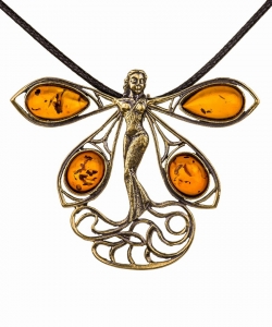 Pendant Dragonfly Fairy QGTZ8C