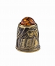 Chekhov A.P. thimble with cabochon WLXZOI