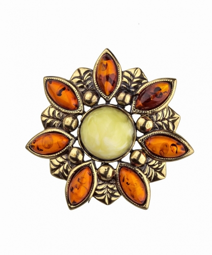 Sunflower Brooch 7RR0GP