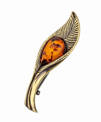 Brooch Leaf Autumn 76JXYG