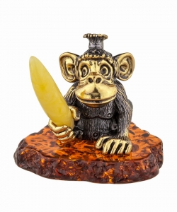 Monkey with Banana Lilu 5OZVDZ