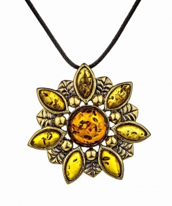 Sunflower Pendant MJRQOM