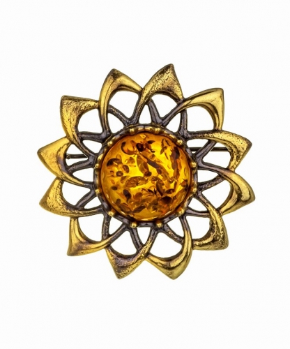 Brooch Sun ZXTYDO