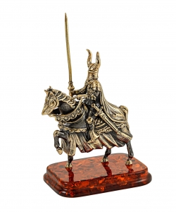 Knight on a horse with a spear WEY8T4
