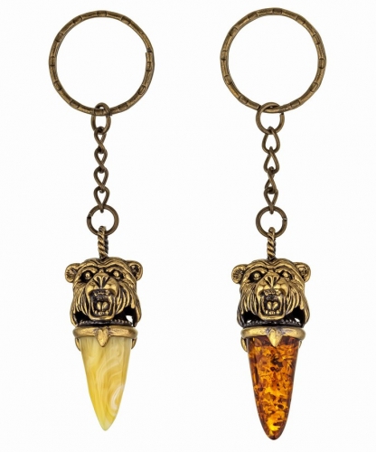 Keychain Bear Fang small Z7VXKL