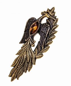 Brooch Firebird 83UT8Z