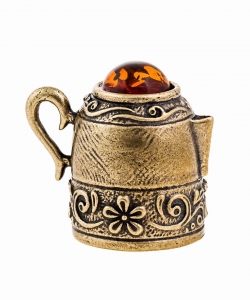 Thimble Teapot with Cabachon DZM9YE