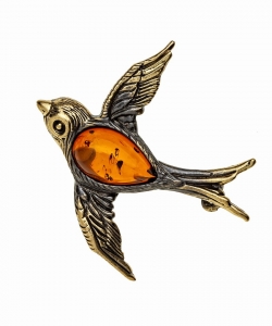 Brooch Swallow Soars BMT3HG