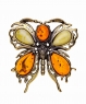 Brooch Butterfly Marigold EDLO0V