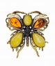 Brooch Butterfly Marigold EDLO0V