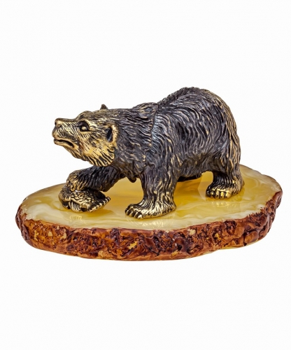 Brown Bear on stand 7OZ99G