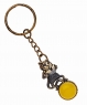 Keychain Cat with a heart on a ball GI6Q7P