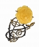 Brooch Rose Openwork ERYZFH