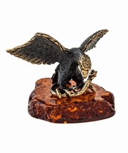 Eagle bird with snake on stand AM5ZQF