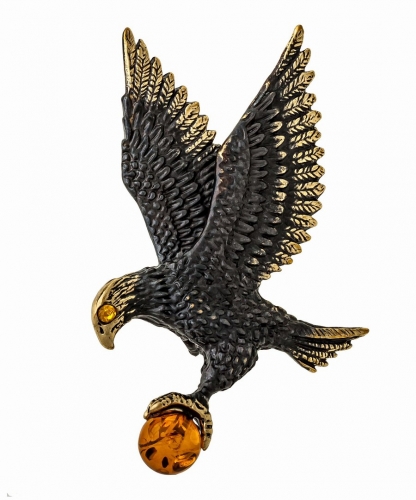 Brooch Hawk 1W65VX