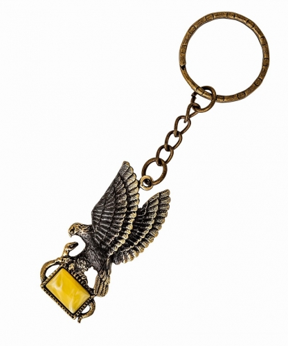 Keychain Eagle with snake IMLS2L