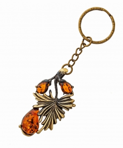 Keychain Grape Leaf N6PGBA