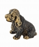 Dog Spaniel in a collar without stand CX058U