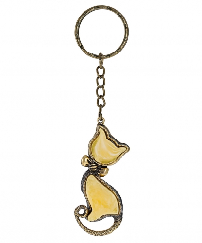 Keychain Cat Shadow I6X9LN