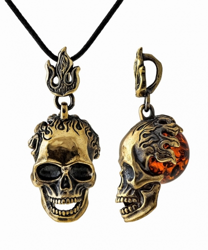 Pendant Skull large PIQZIR