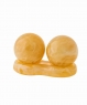 Amber anti-stress balls M6RC6B