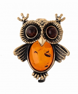 Brooch Owl Beauty WV8UVK