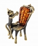 The cat on the chair catches the mouse 48XT8V