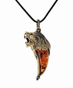 Pendant Lion Fang large F2P330