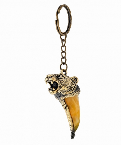 Keychain Tiger Fang large 925IAV