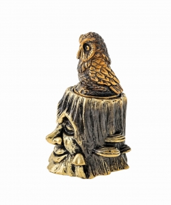 Thimble Stump with Owl 20ION7