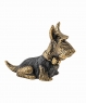 Dog Scotch Terrier with bow without stand JGTU7E