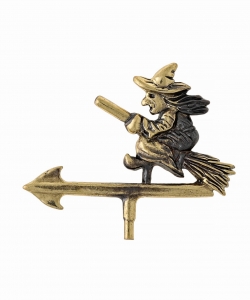 Baba Yaga weather vane to the M28TOJ tower