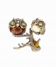 Birds Owl-friends on branch O47QLR