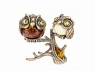 Birds Owl-friends on branch O47QLR