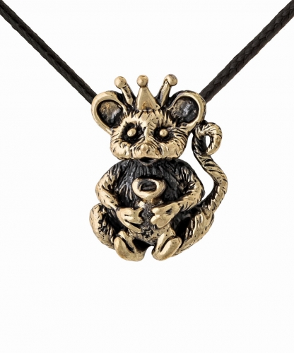 Pendant Mouse in a crown 1UTY93