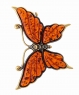 Brooch Butterfly Nitta GZC3R4
