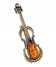 Brooch Stradivarius Violin AS6LHL