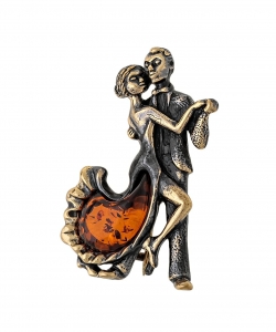 Brooch Couple Salsa MXY2ZQ