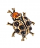 Ladybug brooch for luck YV3HO3