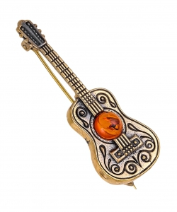 Brooch Guitar Spaniard SGYFDG