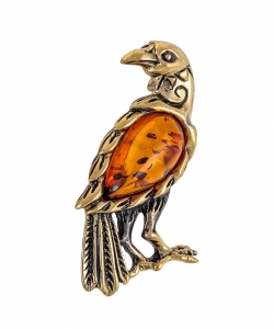 Raven Brooch GQ1V6P