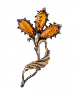 Royal Lily Brooch RG64JQ