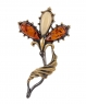 Royal Lily Brooch RG64JQ