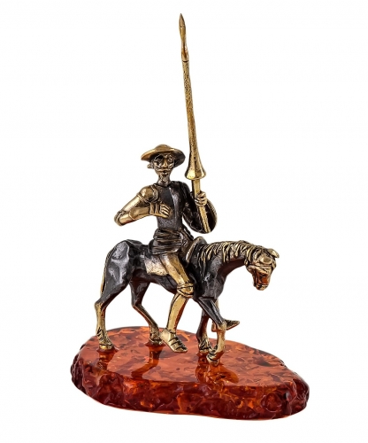 Don Quixote on horseback 4C1UHI