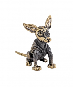 Dog Toy Terrier without stand GRLPRT