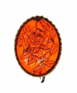 Brooch Cameo Rosette II4R29