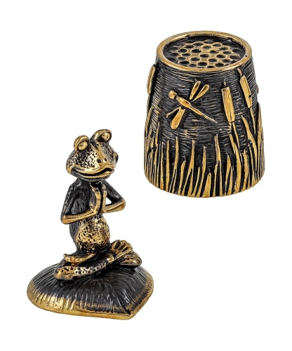 Thimble Frog meditation magnet VZBW1L