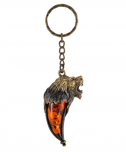 Keychain Lion Fang large PT99OA