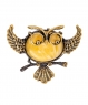 Brooch Owl Scientist 1KHOAL