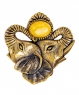 Brooch Elephants India SEY91U